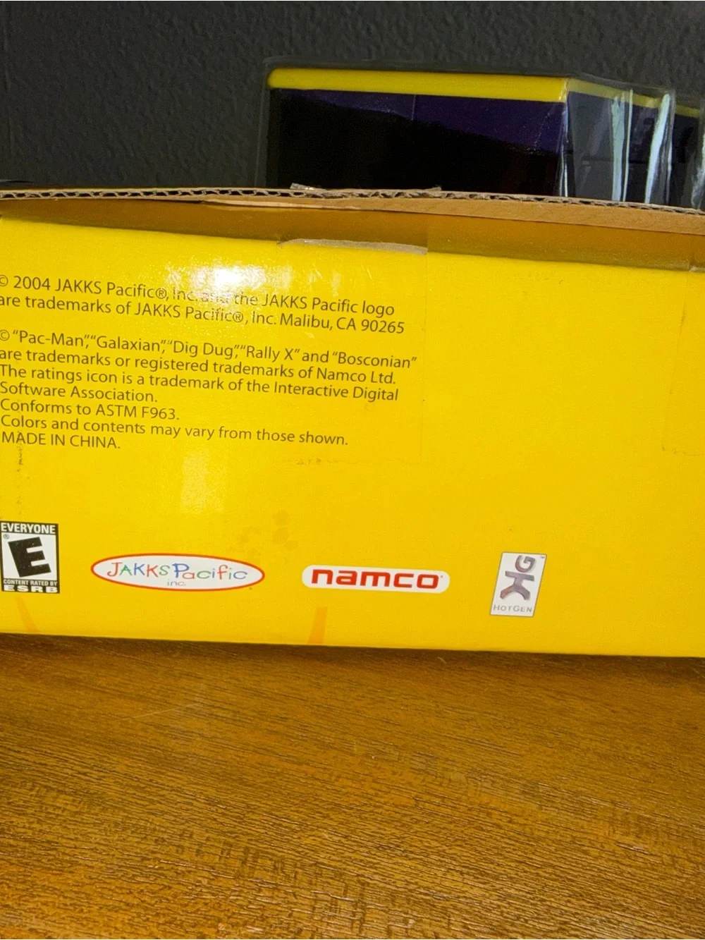 Kids Plug-and-Play Arcade Joystick - Yellow with Red Stick